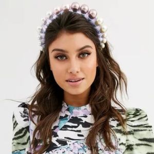 ISO ASOS pearl headband